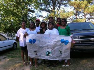 Memorial celebration with the family and friends of Charles "Alley Cat" Allen.